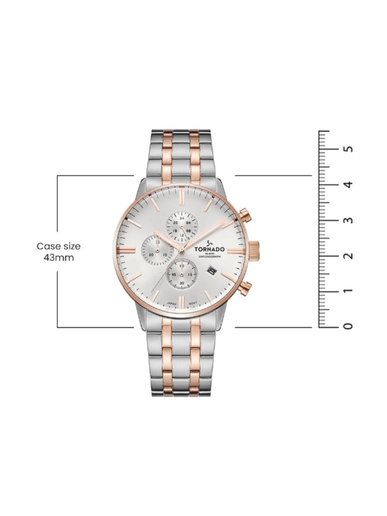 Buy TORNADO T6102-KBKSK Analog Watch for Men at Best Price @ Tata CLiQ