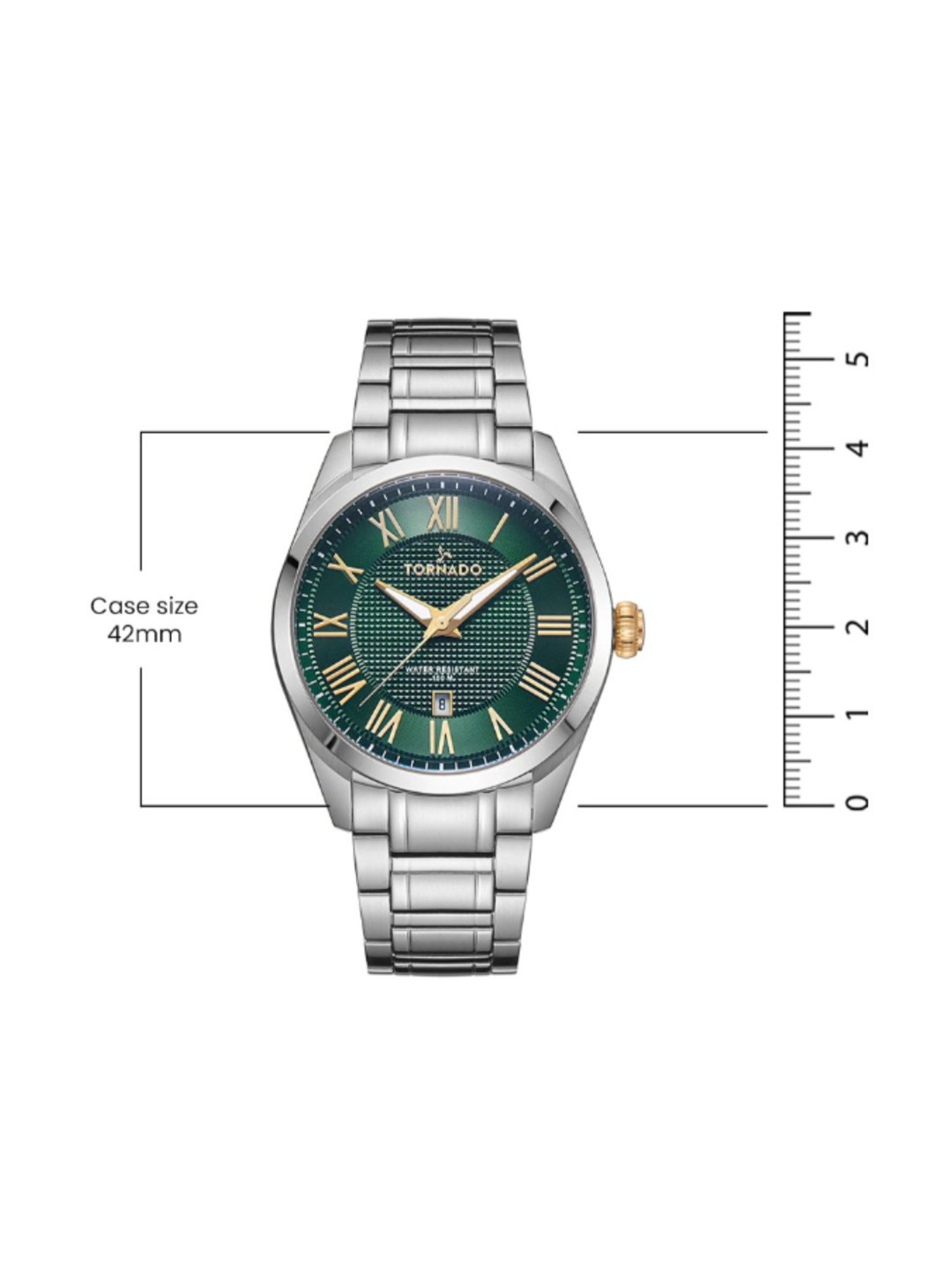 TORNADO T8007-SBSHG Analog Watch for Men