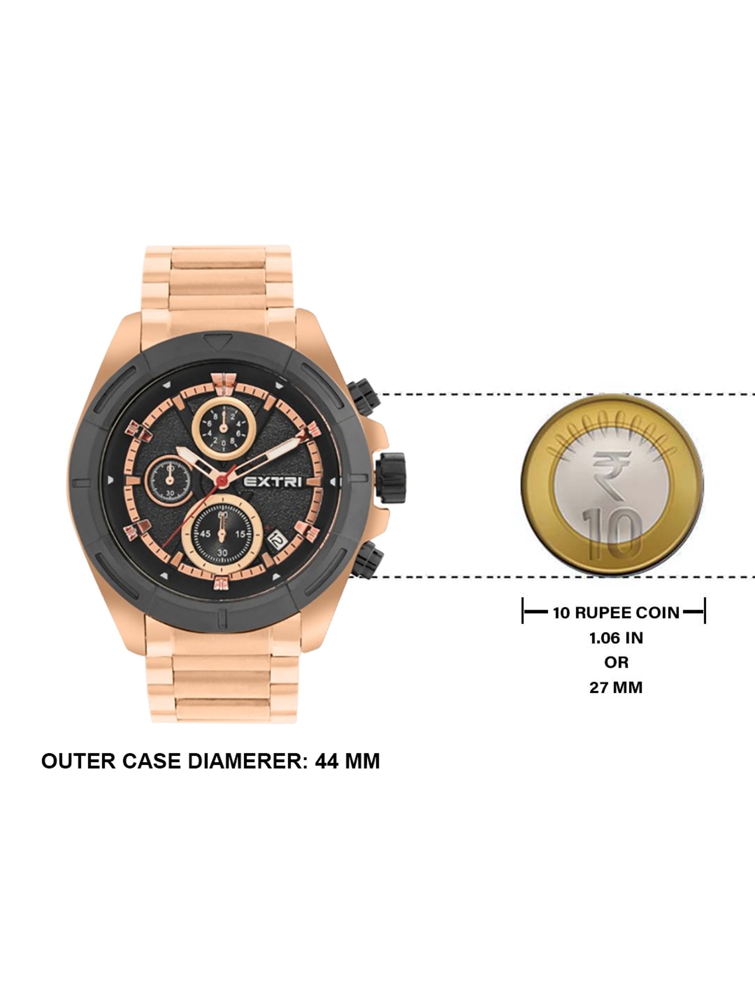 Extri X6074-D SS25 Chronograph Watch for Men