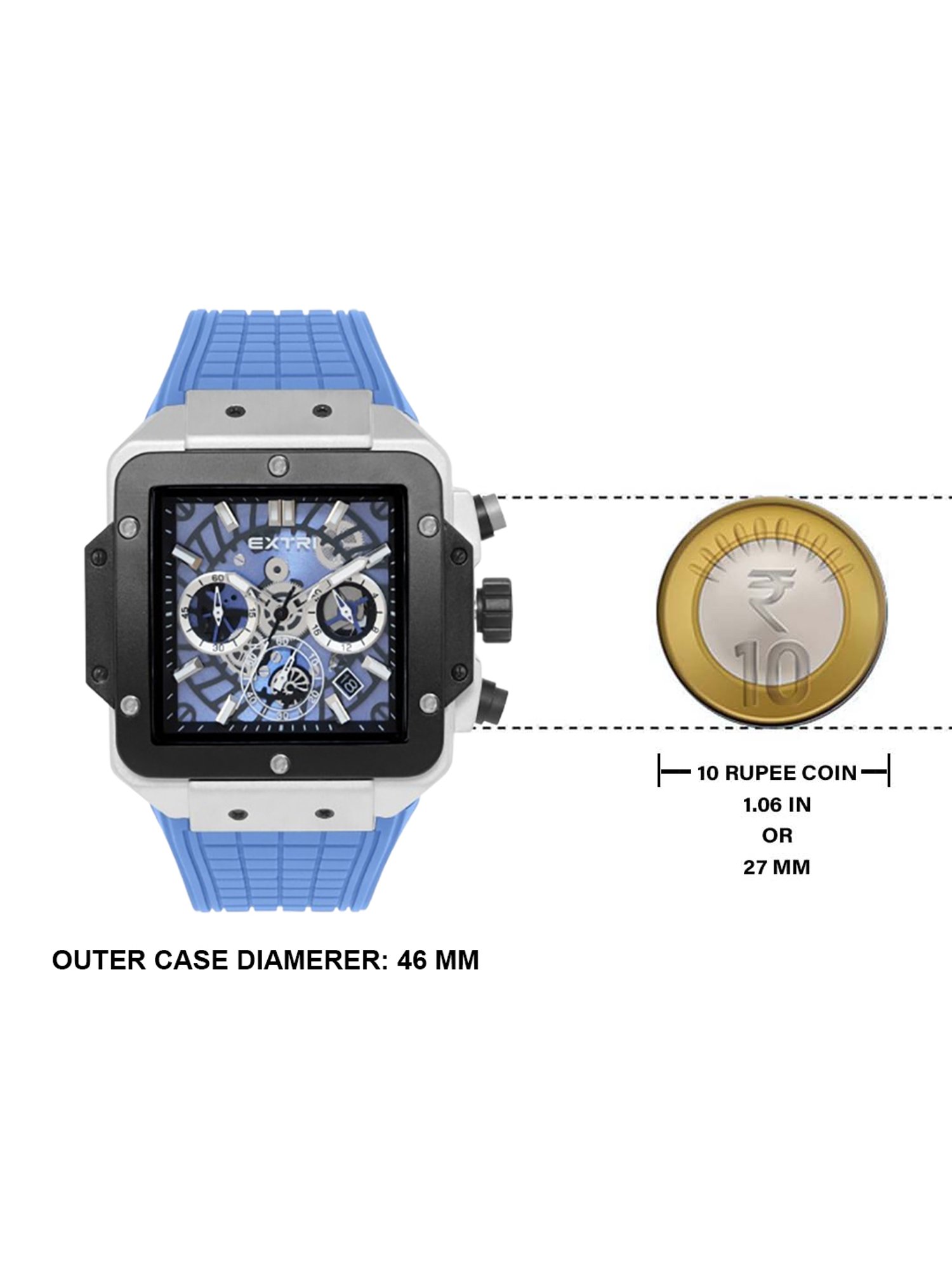 Extri X6097-B SS25 Chronograph Watch for Men
