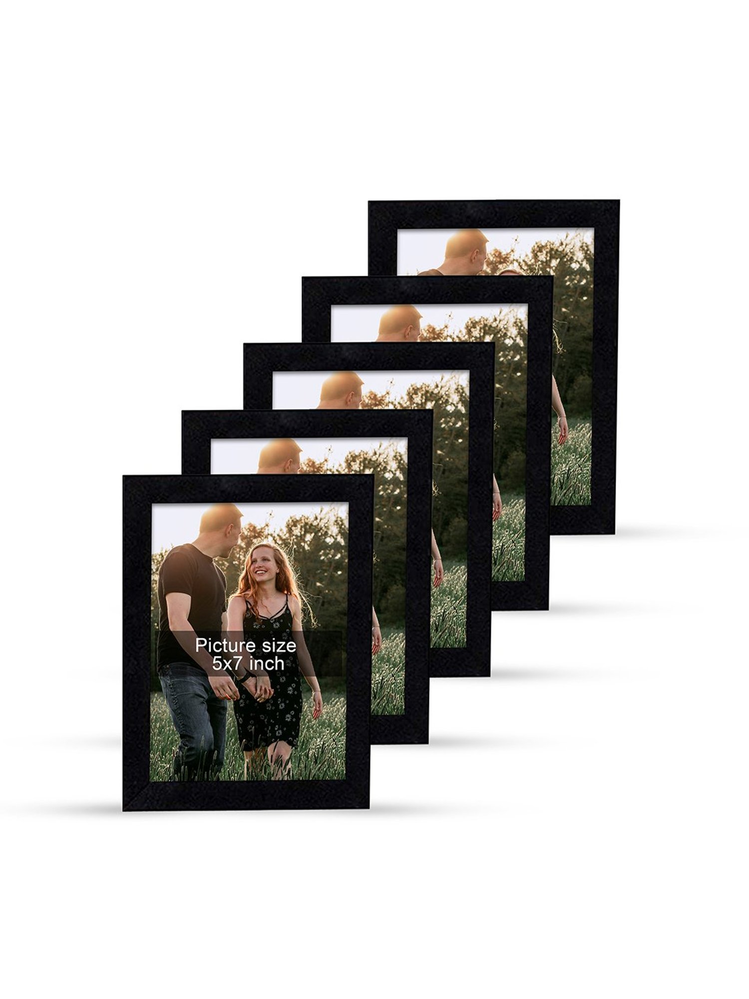 Photo frame フォトフレーム Table Top Photo Frame Narrow Black 5 X 7Inch 1Pc Sw Lb – Itsy Bitsy