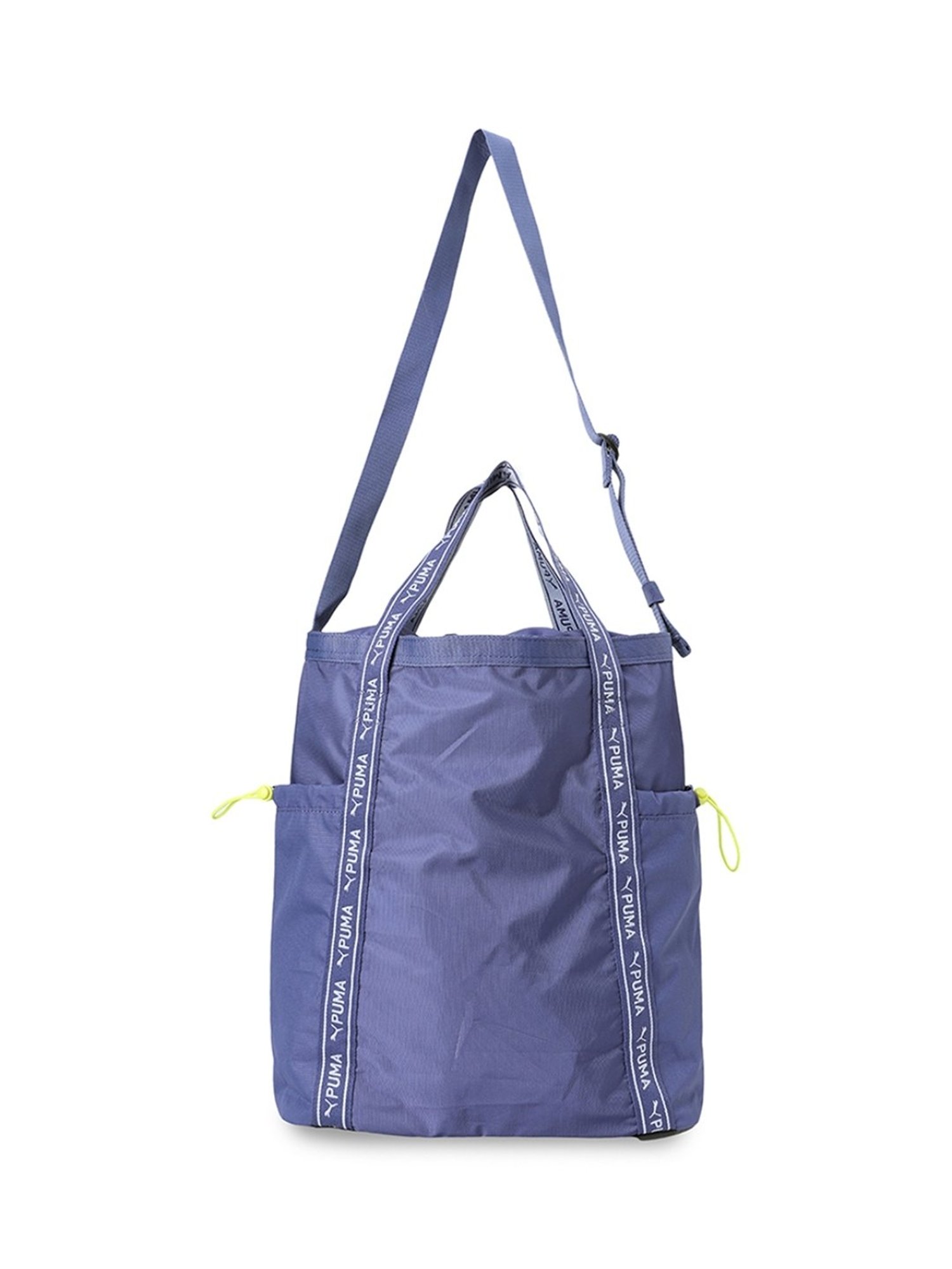 PUMA P Graphic Packable Tote ネイビーブルー PUMA-Schultertasche-Puma-Phase