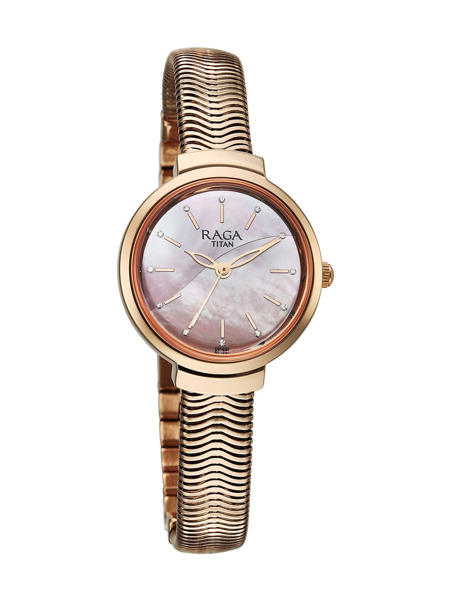 Titan 2737WM01 Glam Pearl Analog Watch for Women