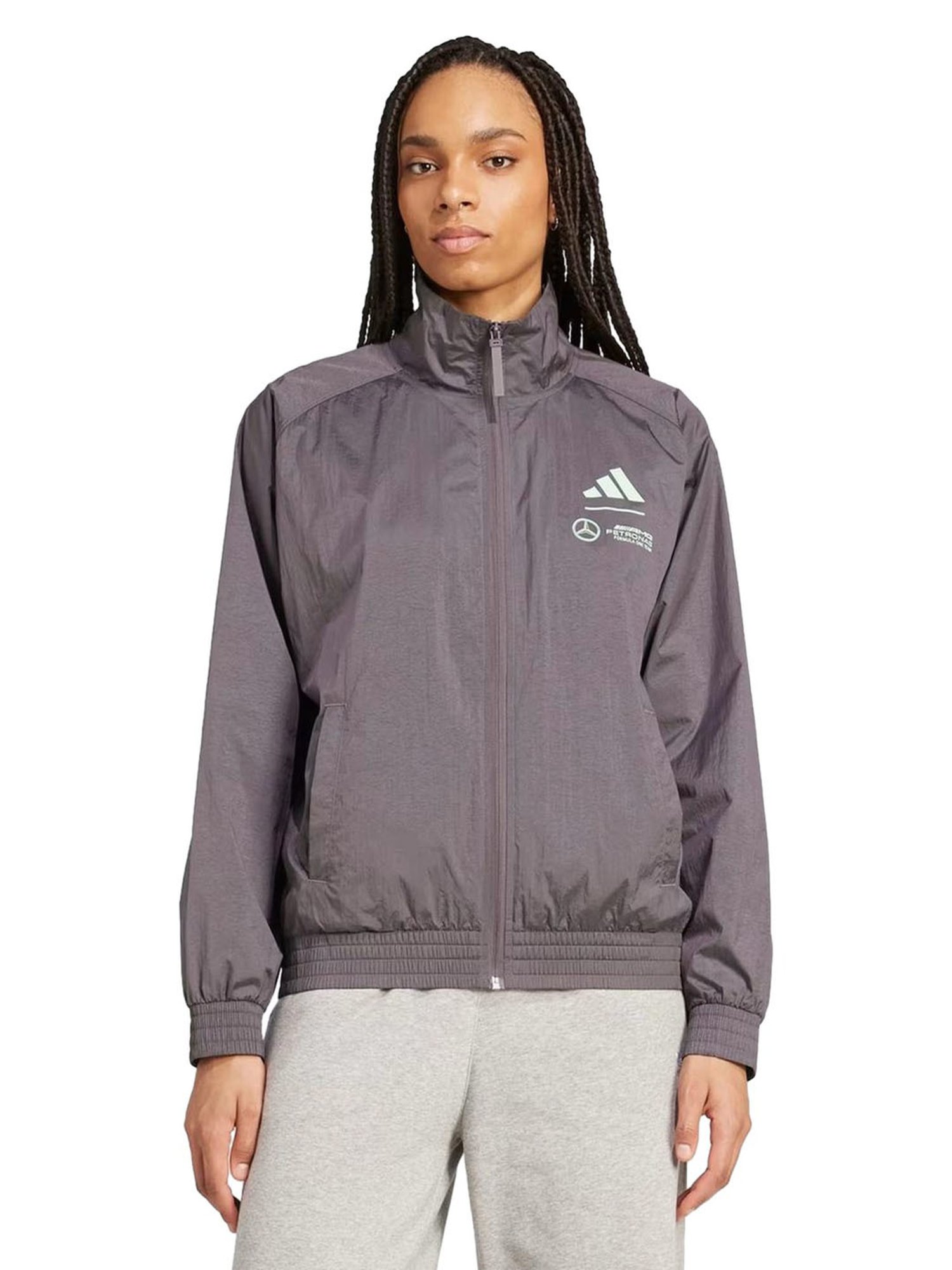 ジャケット・アウター orimi TWISTED TAILORED JACKETGREY Buy Adidas Grey Motorsport MER PW TT W Sports Jacket Online @ Tata