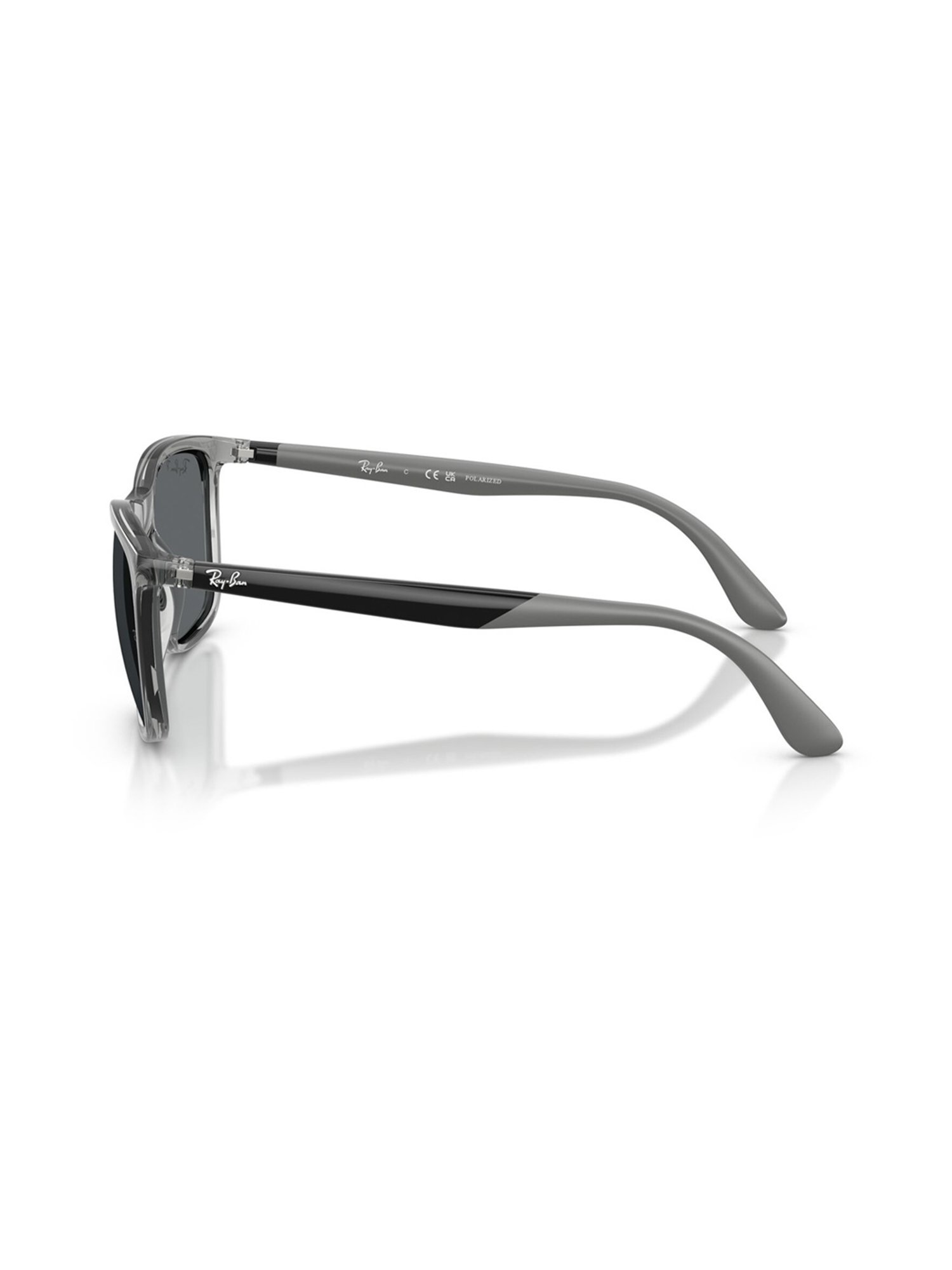 Buy Ray-Ban Core Grey Square Unisex Sunglasses at Best Price