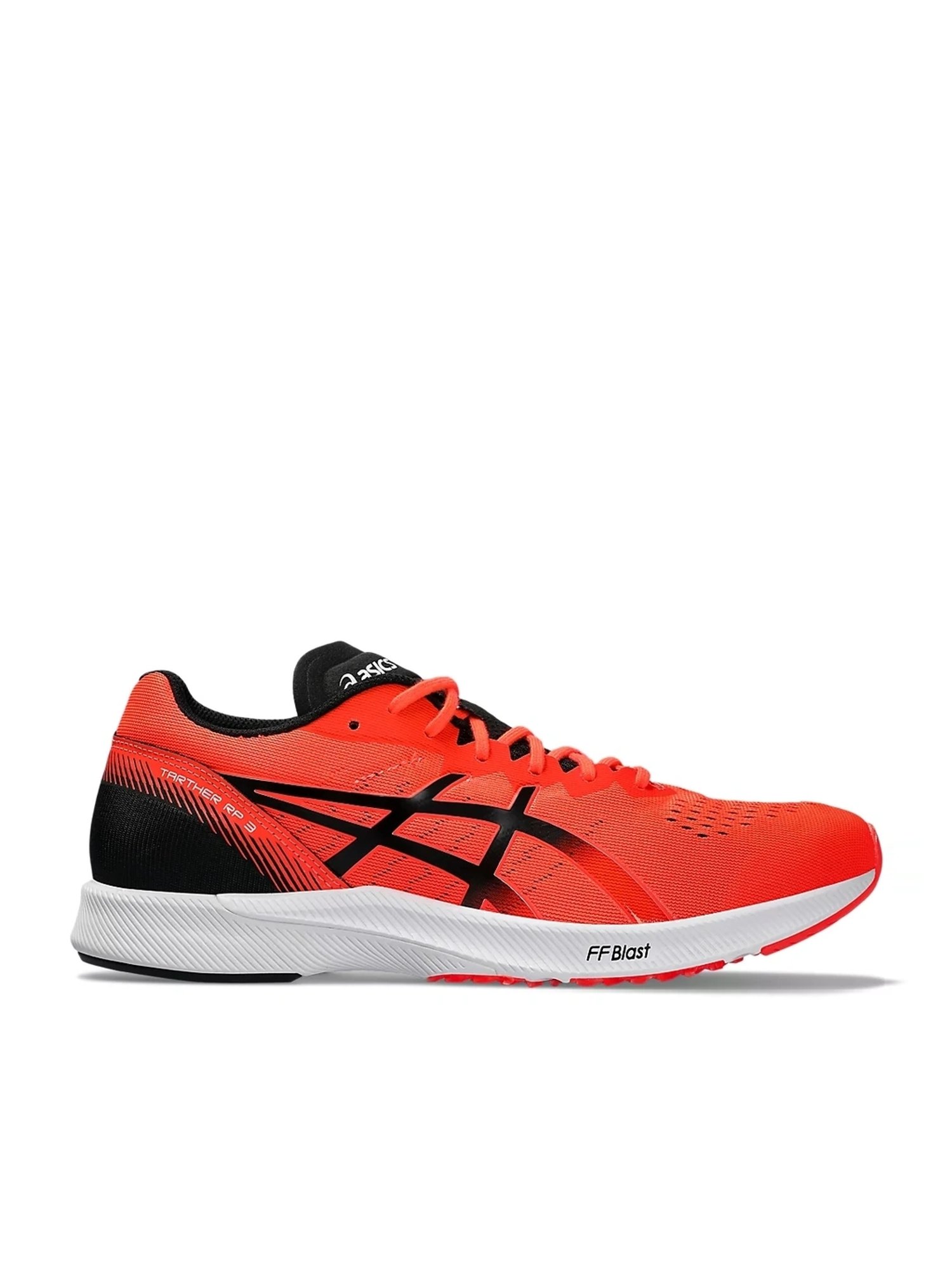 Buy Asics Mens TARTHER RP 3 Sunrise Red & Black Running Shoes at