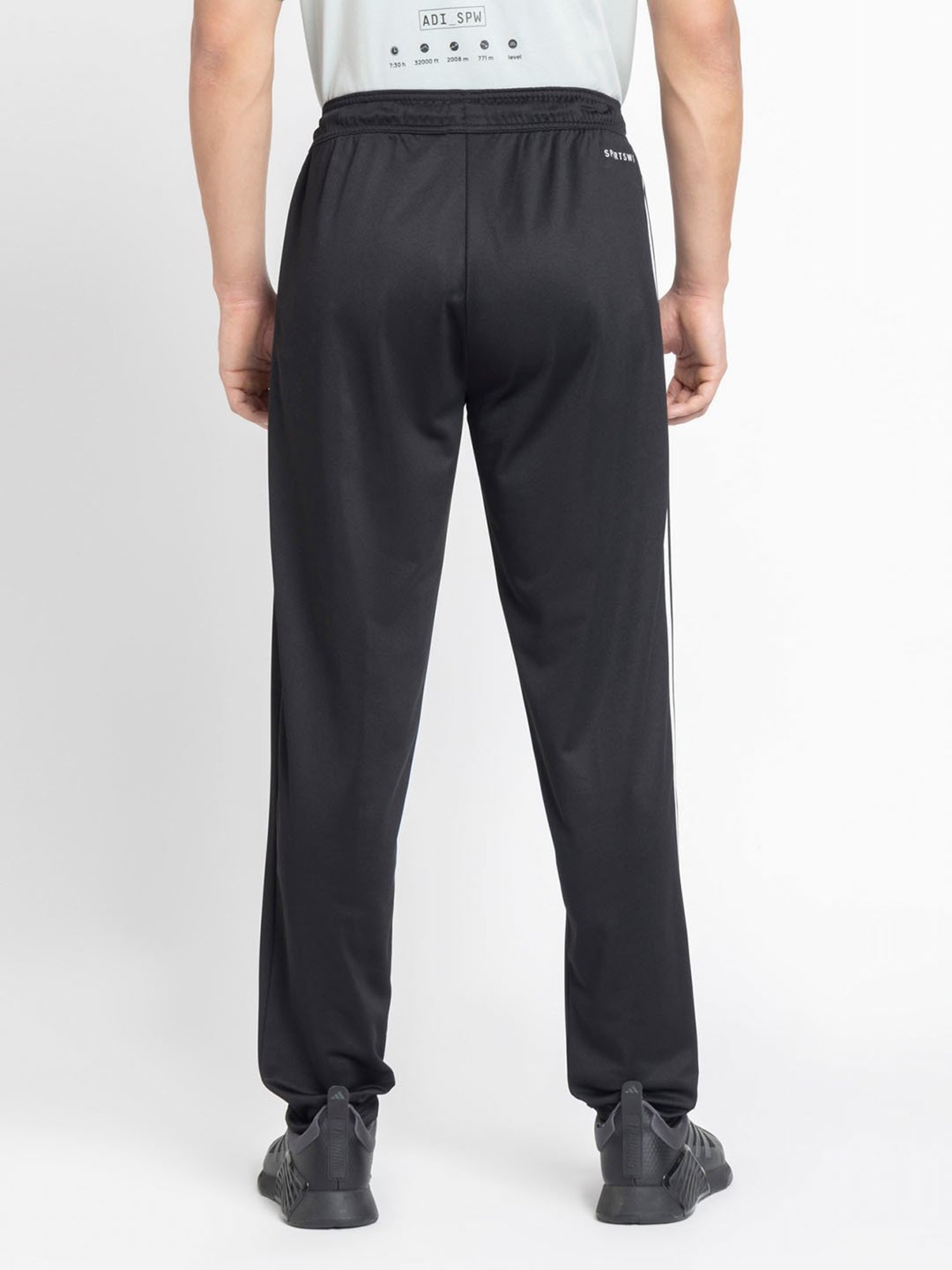 Buy ADIDAS Men's Black ADI SPW ZIP PT Trackpants at Best Price