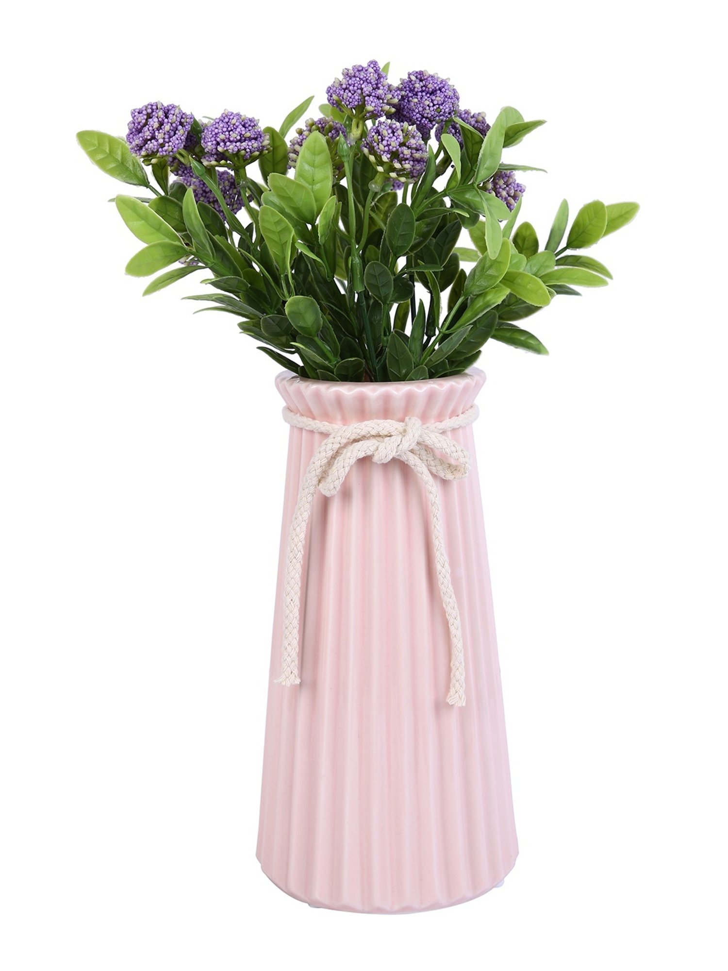 Buy Tayhaa Pink Ceramic Flower Vase at Best Price @ Tata CLiQ
