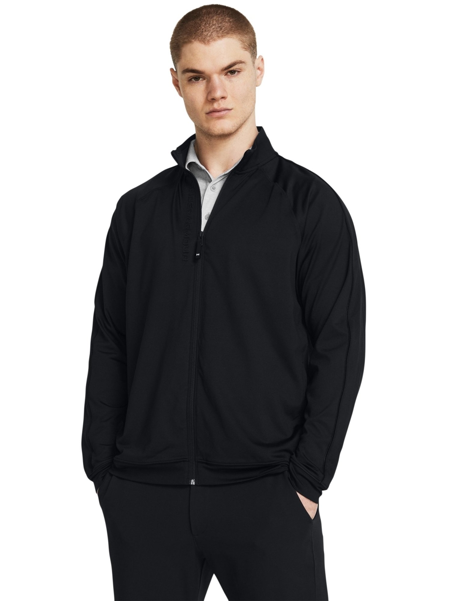 Under Armour Black Regular Fit Sports Jacket