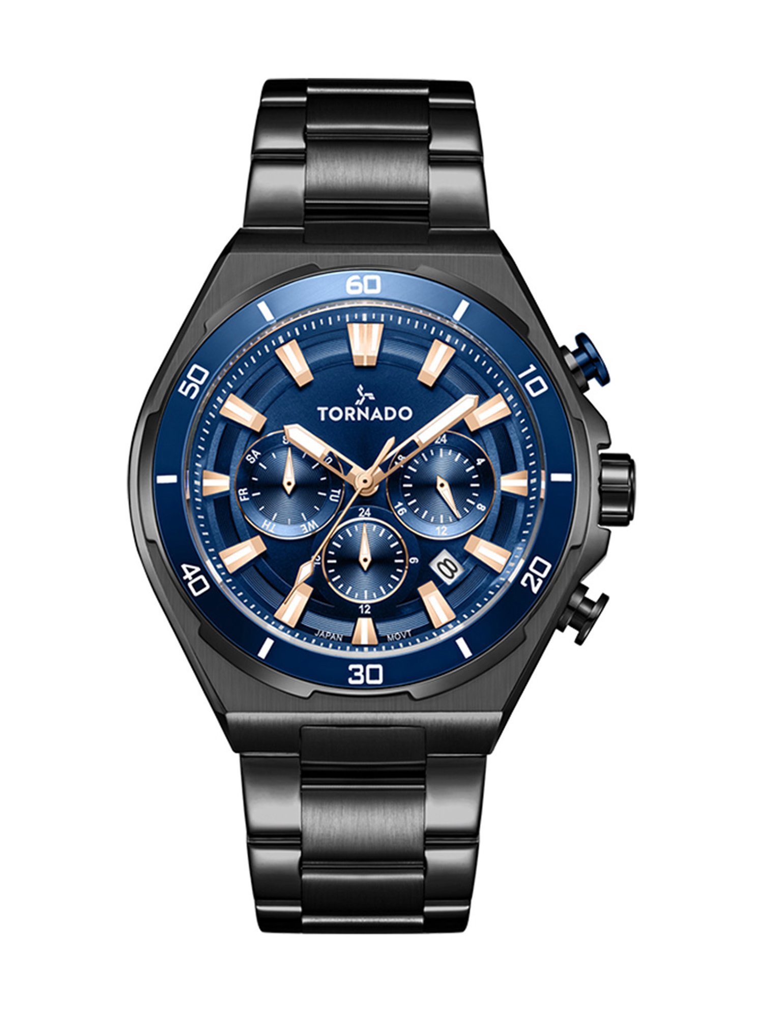 Buy TORNADO T24104-BBBN Stellar X Chronograph Watch for Men at