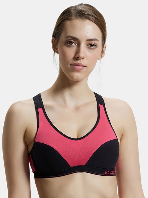 Zivame Jockey Active Sports Bra Buy Zelocity By Zivame Orange Grey