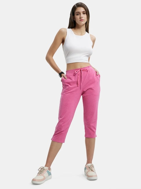 Buy Jockey Rose Textured Capris -1300 for Women Online @ Tata CLiQ