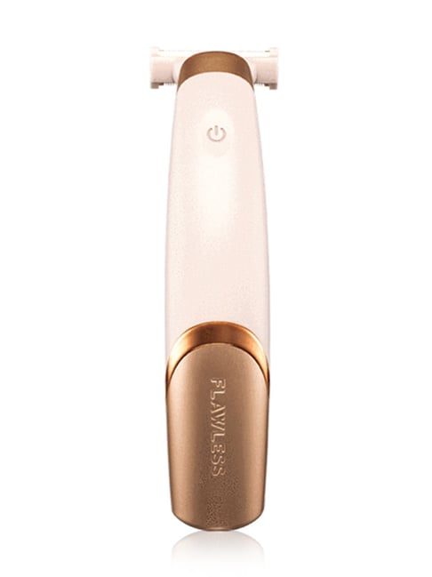 Flawless Finishing Touch Electric NU Razor for Arms, Legs & Bikini Area (Beige)