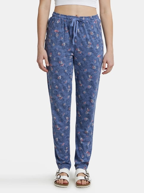 Jockey RX09 Women's Micro Modal Cotton Relaxed Fit Printed Pyjama (Colors & Prints May Vary)-picture-41