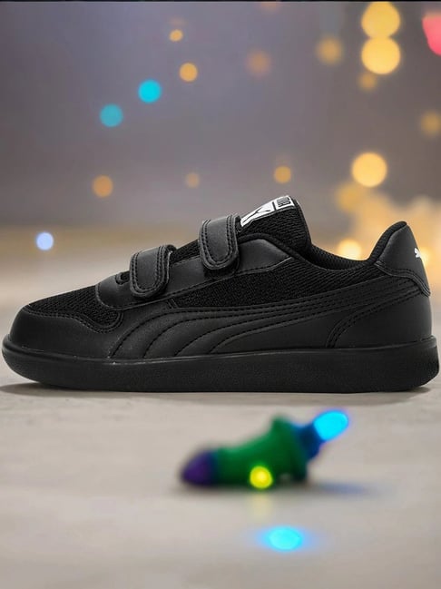Puma Kids Punch Black Casual Sneakers