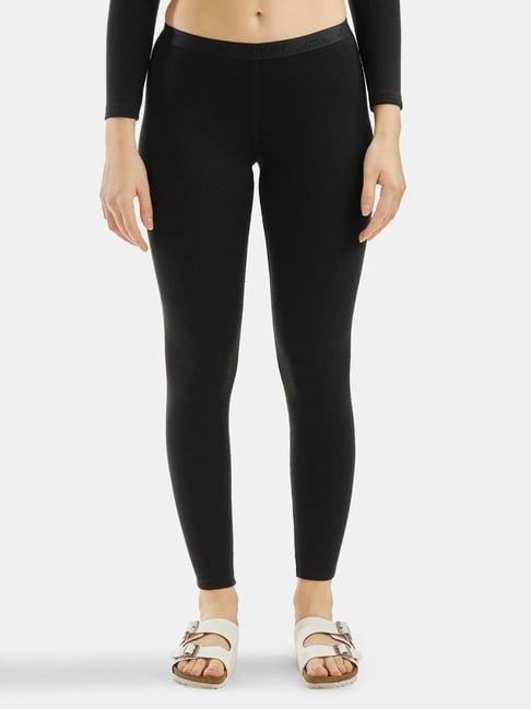 Jockey 2541 Women's Soft Touch Microfiber Elastane Stretch Fleece Leggings  With Staywarm Technology