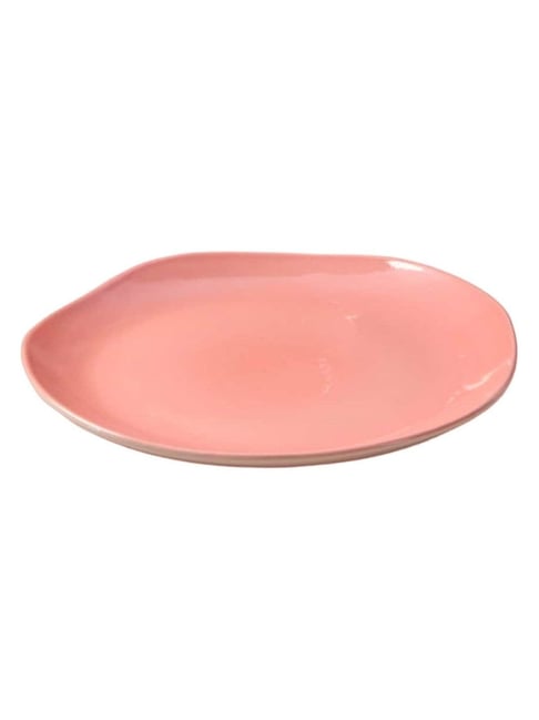 freedom tree Keora Handcrafted Ceramic Dinner Plate - Set Of 2-picture-42