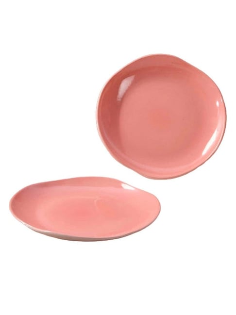 freedom tree Keora Handcrafted Ceramic Side Plate - Set Of 2-picture-28