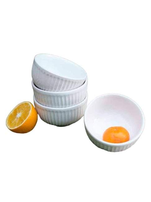 Nilavu Moon Handcrafted Ceramic Round Bowl Small