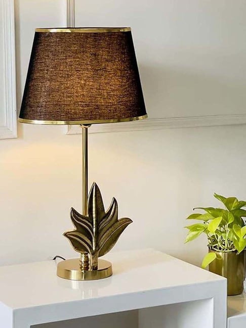 Casagold Gold Aluminum Ivy Leaf Table Lamp-picture-22