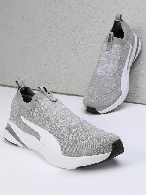 Puma Men's Softride Rift Runlyn Concrete Grey Walking Shoes