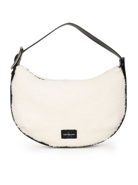 Buy CALVIN KLEIN Beige Hobo Bag Online At Best Price Tata CLiQ