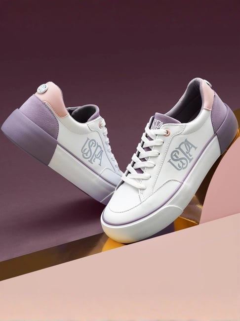 Polo Women's Off White Sneakers