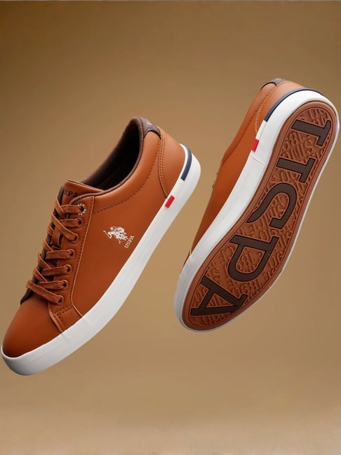 Polo Men's Tan Casual Sneakers
