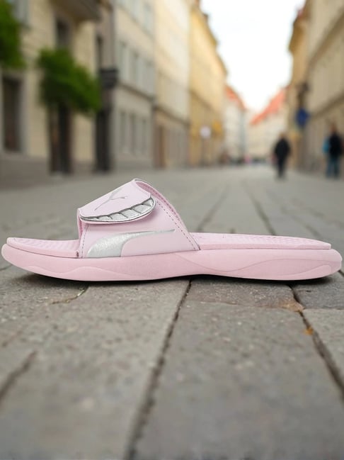 Puma Women's Royalcat Comfort SOFTRIDE Pink Slides