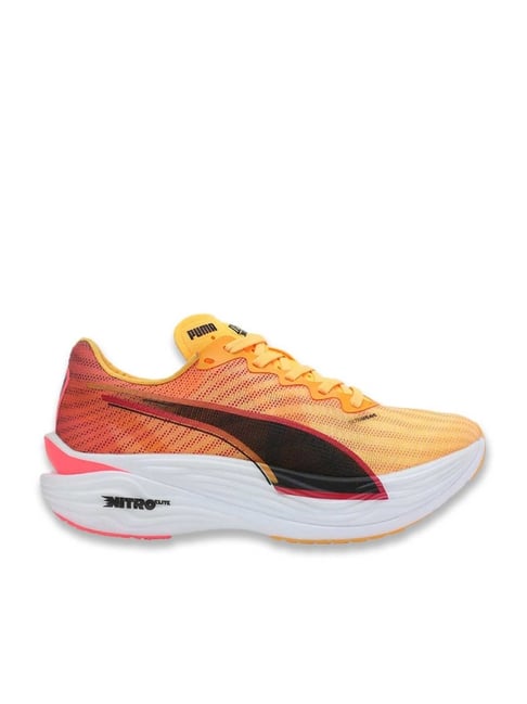 Puma Women's Deviate NITRO Elite 3 Orange Running Shoes