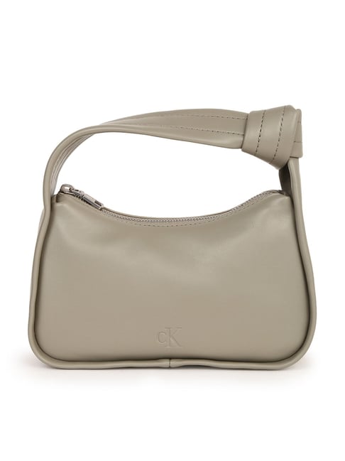CALVIN KLEIN Beige Hobo Bag