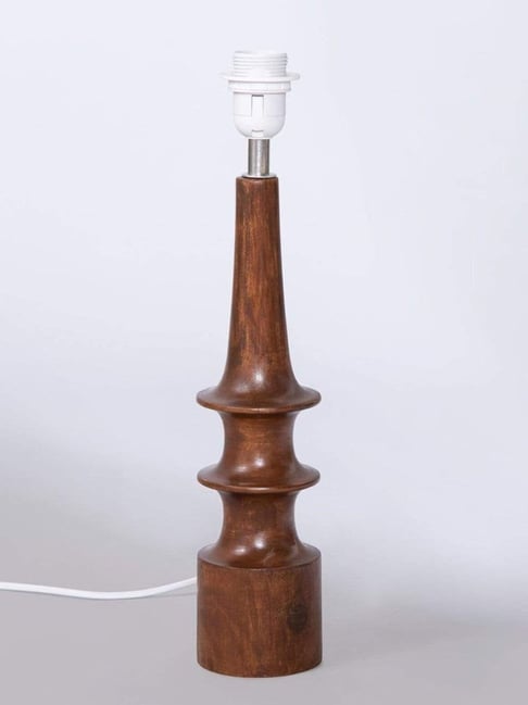 Freedom Tree Turned Wood Natural Table Lamp-picture-18