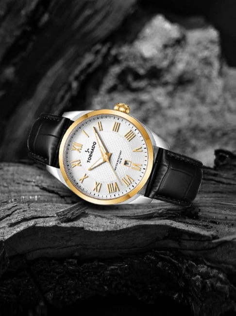 Buy TORNADO T8007-SLBWG Analog Watch for Men at Best Price @ Tata CLiQ
