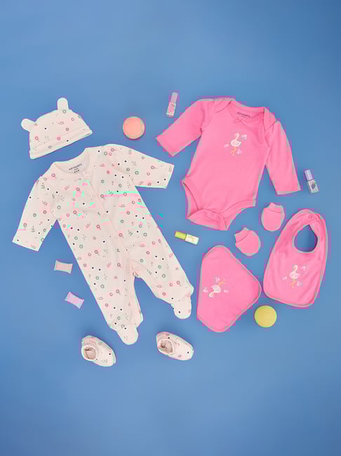 Buy Pantaloons Baby Pink Gift Set Online At Best Price Tata CLiQ
