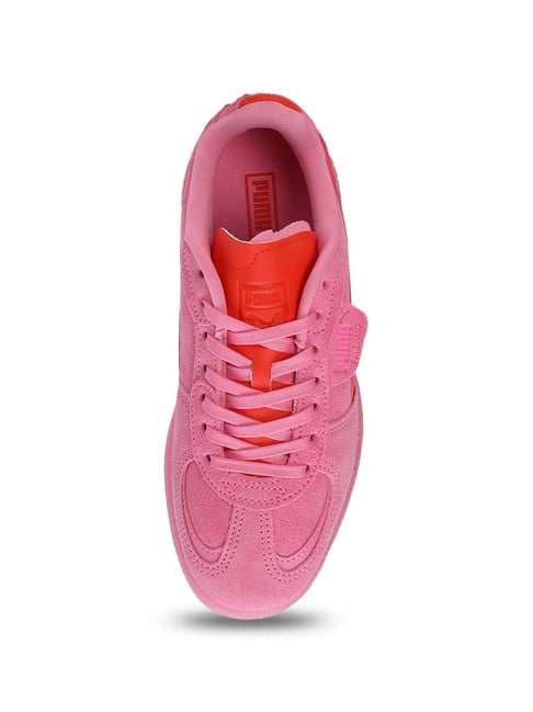 Puma Women's Palermo Poison Pink Sneakers
