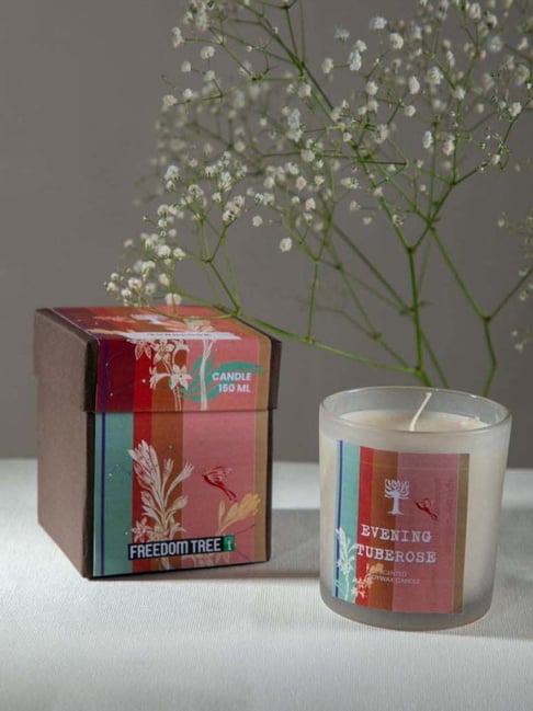 Freedom Tree Evening Tuberose Natural Soy Scented Candle