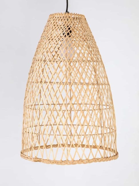 Freedom Tree Beehive Wicker Pendant Lamp