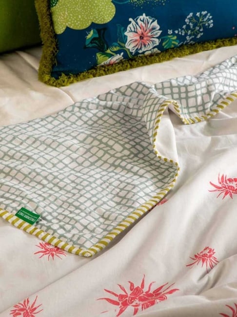 Freedom Tree Printed Coral Double Dohar