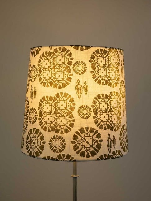 Freedom Tree Printed Multi-Color Cotton Lamp Shade-image-7