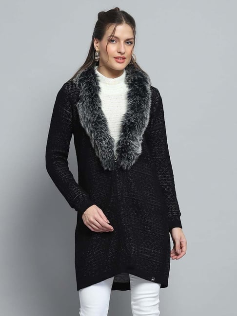 Monte Carlo Black Regular Fit Cardigan-picture-41