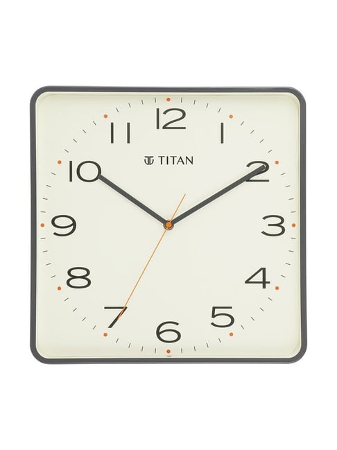 Titan Modern Metallo White Metal Wall Clock-picture-15