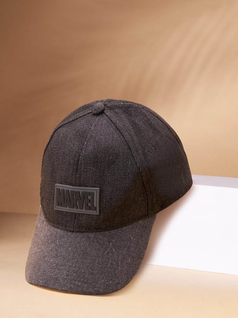 Byford by Pantaloons Black Cotton Baseball Cap-picture-43