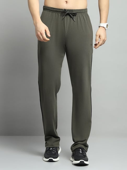 Monte Carlo Olive Regular Fit Trackpants-picture-35