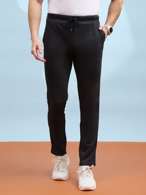 Cloak & Decker by Monte Carlo Black Regular Fit Trackpants-picture-22