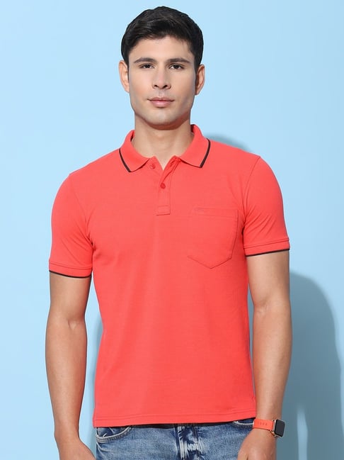 Cloak & Decker by Monte Carlo Red Regular Fit Polo T-Shirt-picture-38
