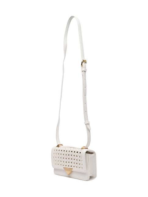 ポケット Aldo Open White ZENITHMINI Textured Medium Cross Body Bag