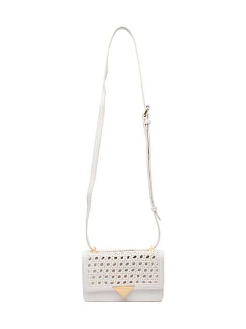 Aldo Open White ZENITHMINI Textured Medium Cross Body