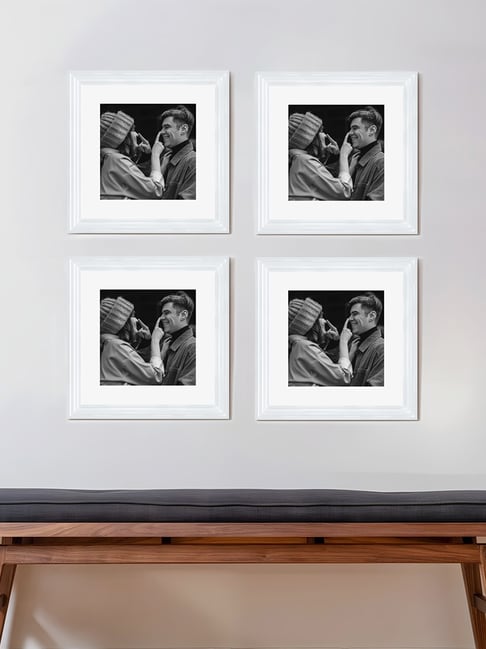 Art Street Synthetic Wood White Photo Frame (12 x 12 Inch) - Set of 4-picture-40