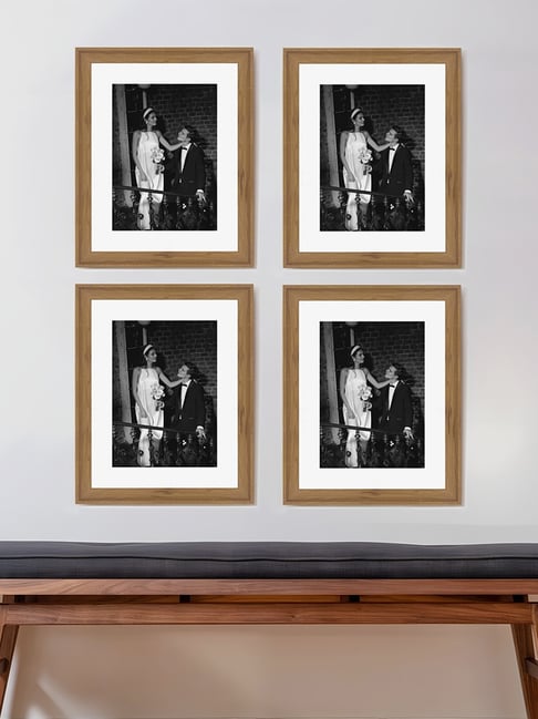 Art Street Synthetic Wood Natural Photo Frame (12 x 16 Inch) - Set of 4-picture-47