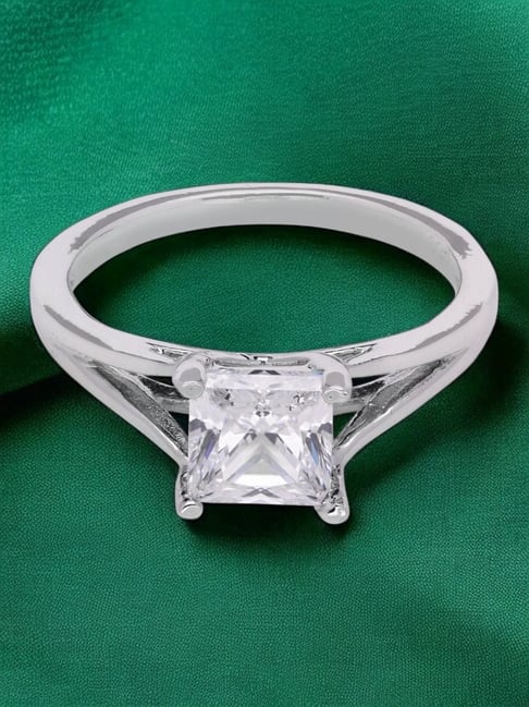 Buy By CKC Princess-Cut Cubic Zirconia Ring Online At